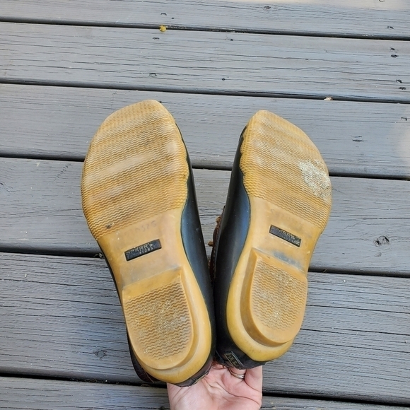 Vintage 90s y2k Sperry Top-sider Saltwater Weatherproof Rubber Duck Boot 6.5 - Picture 6 of 8